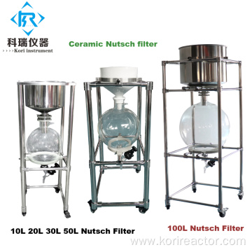 ZF-50L Lab Industrial Nutsche filter dryer price